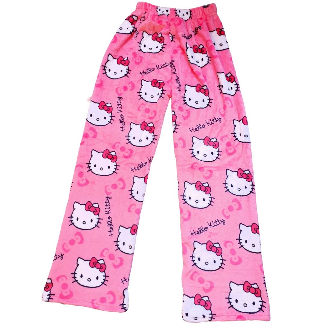 Pluszowe spodnie hello kitty