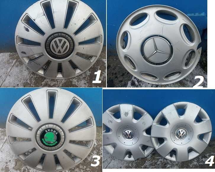 Продам колпаки коліс VW, Mercedes, Skoda