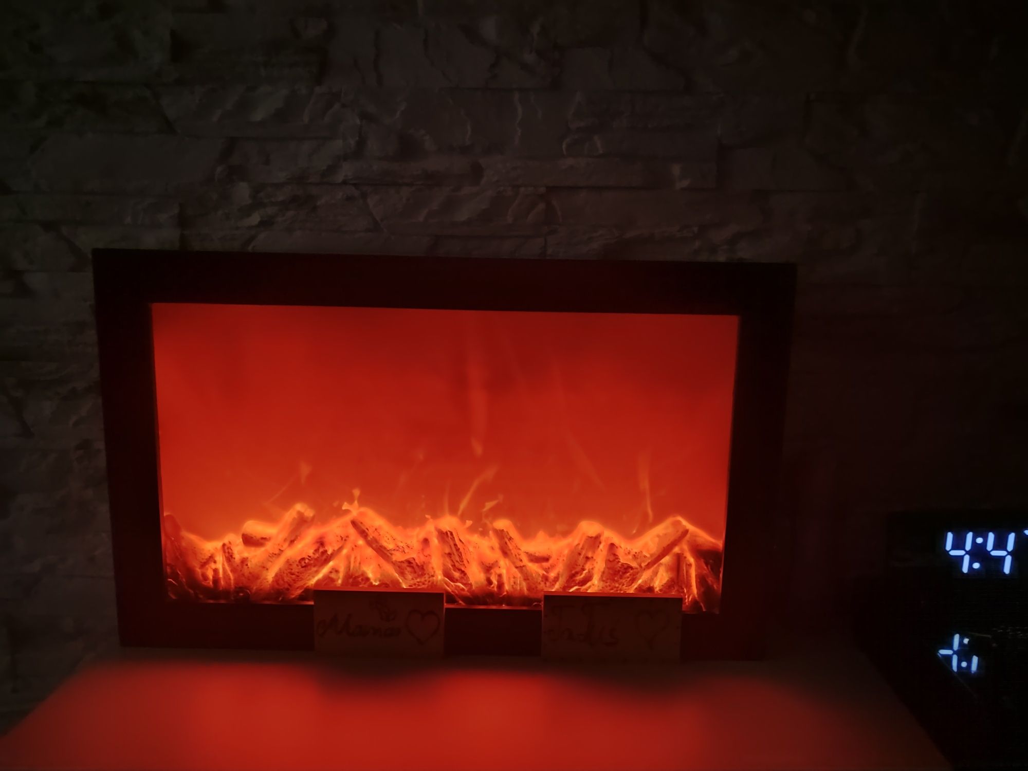 Sprzedam przenośny kominek Led