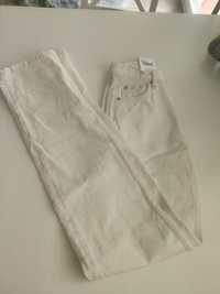 Spodnie jeansy białe damskie PEPA & jeans 24/30 nowe