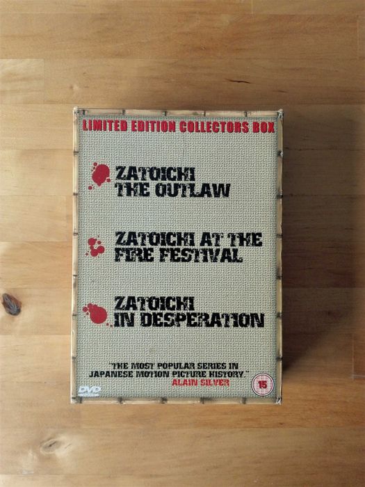 Zatoichi Edição Limitada de Colecionador (3DVDs)