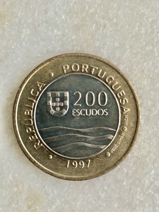 200 escudos comemorativa da EXPO 98