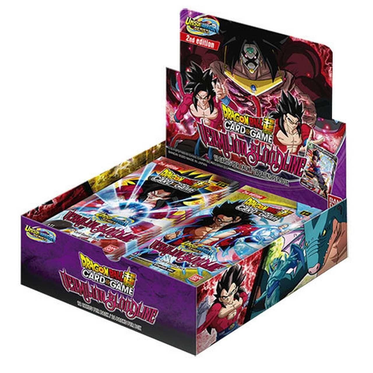 Vermillion Bloodline Booster BT11 Box Dragon Ball Super Card Selado