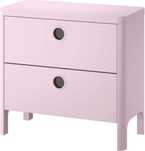 Łózko + szafa + komoda BUSUNGE IKEA