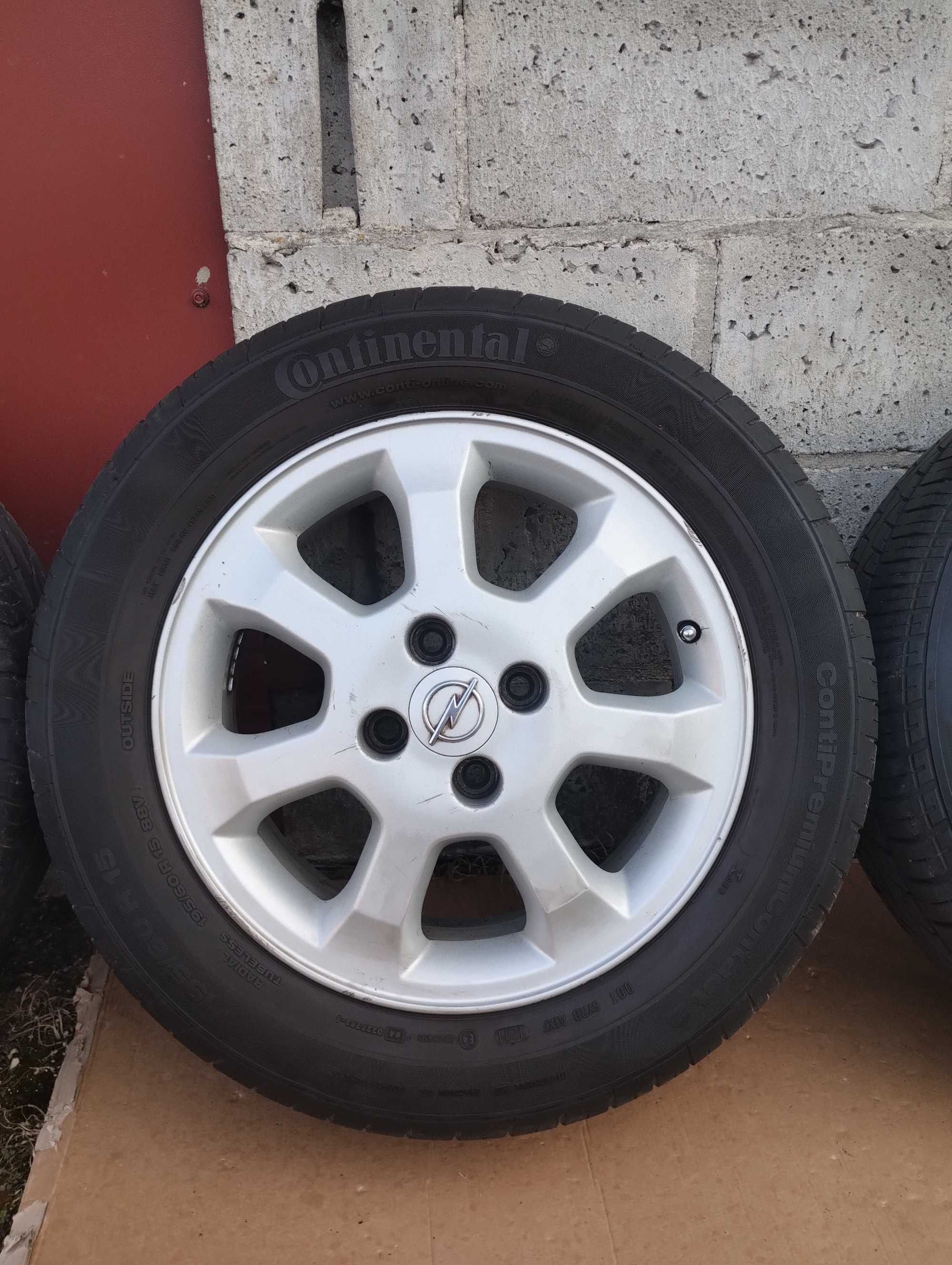 Komplet kół letnich 195/60R15 do Opla II Astry G