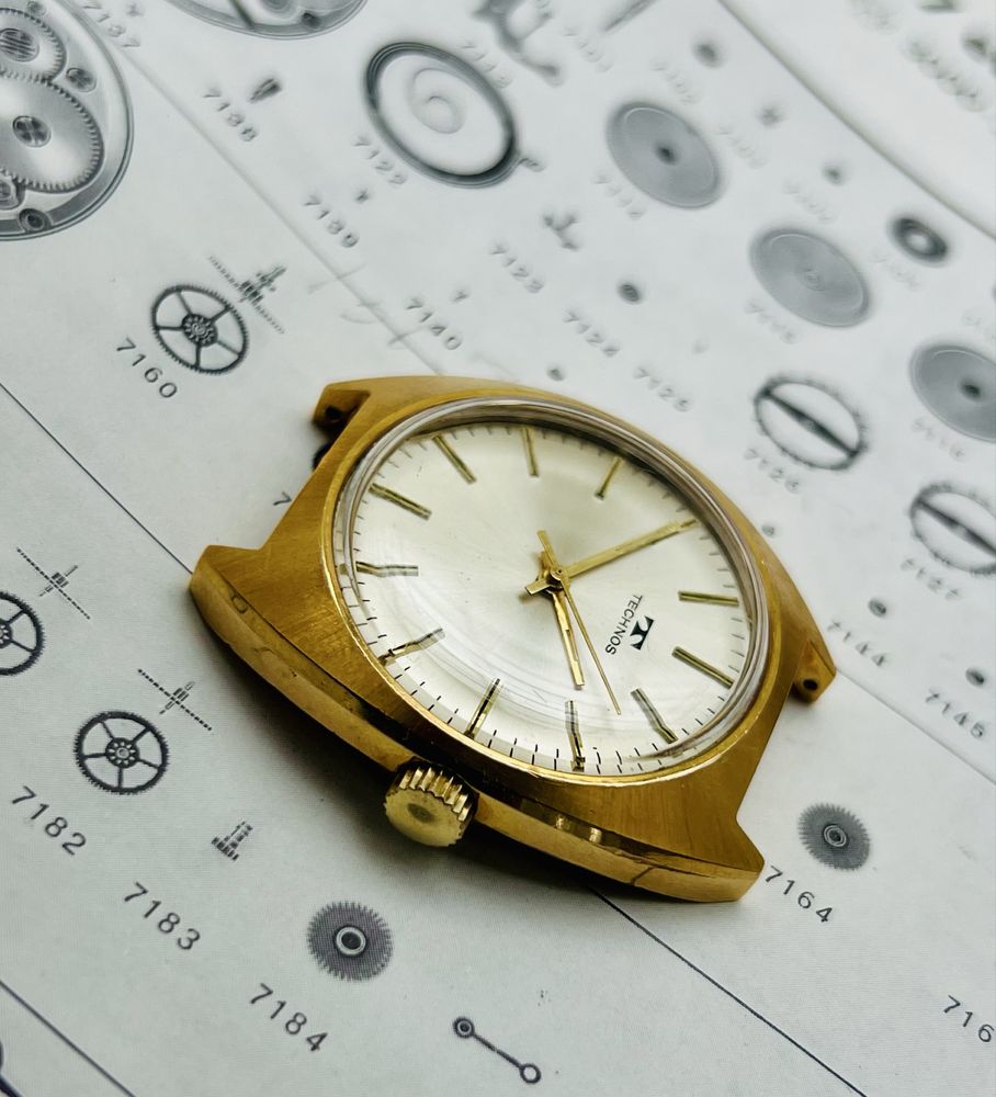 Zegarek mechaniczny  Technos  3487 ME-0558 swiss made