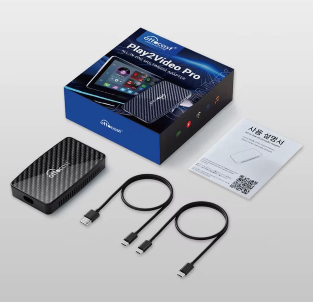 CarPlay адаптер OTTOCAST Play2Video Pro