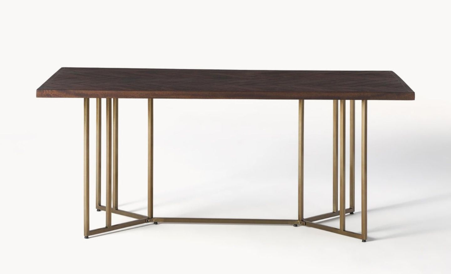 Stół do jadalni z drewna mangowego Luca 180x90 Westwing