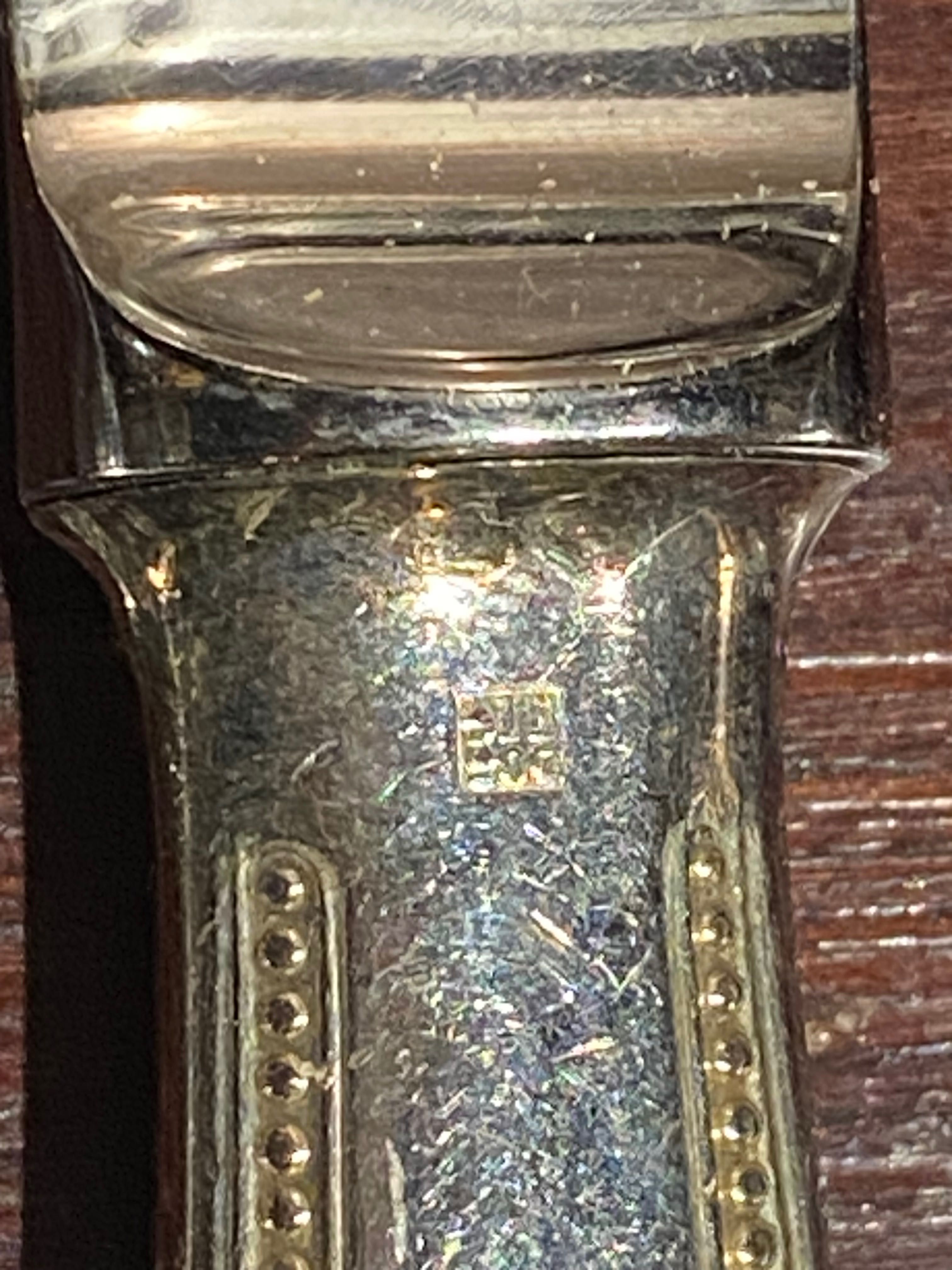 Seis Facas Christofle Banho Prata França 24,2 cm Anos 60
