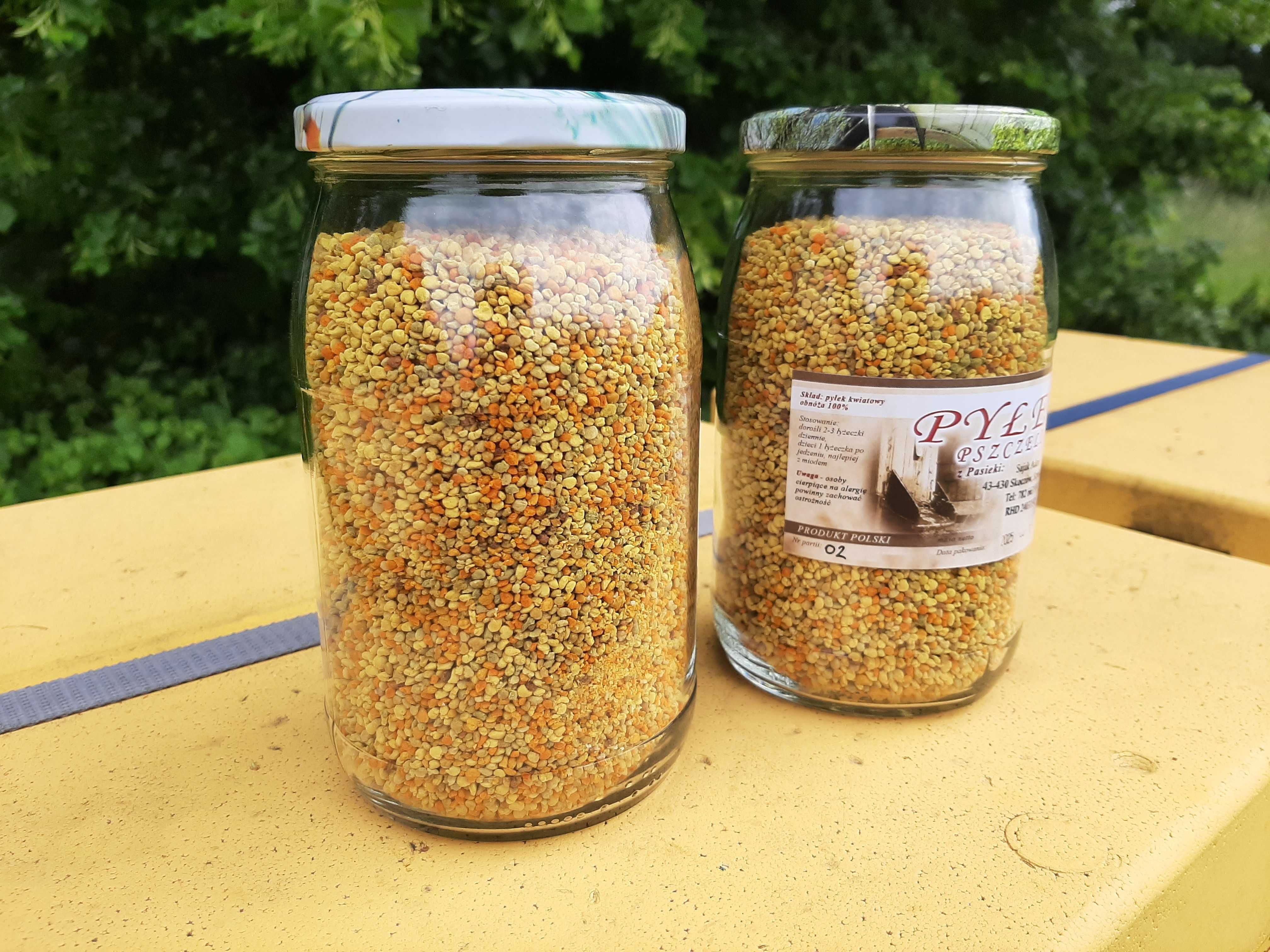 Pyłek kwiatowy pszczeli 500g 0,9l