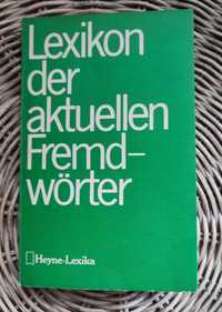 Словари немецкого языка. Lexikon der aktuellen Fremdwörter.