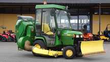 Traktor kosiarka JOHN DEERE 455 Kabina Kosz Pług (300401.4)