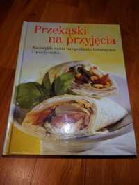 Książka kucharska Przekąski na przyjęcia