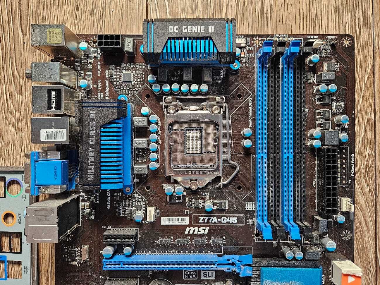 Płyta główna ATX MSI Z77A-G45 LGA 1155