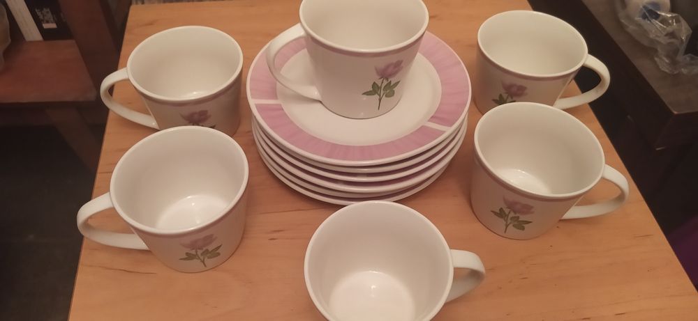 Komplet kawowy - 12 elementow