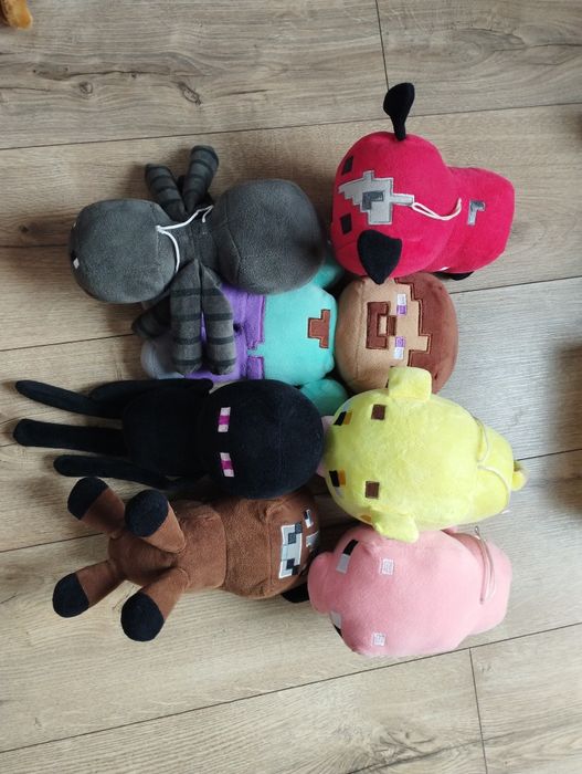 Maskotki Minecraft 7 szt