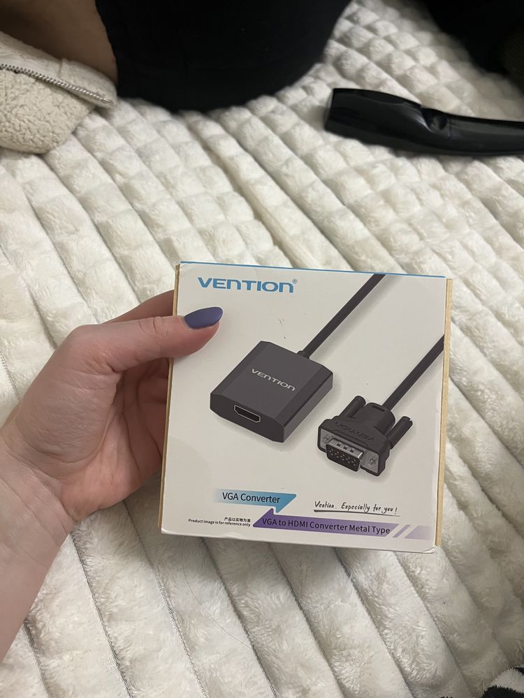 Перехідник Vention VGA-HDMI зі звуком і живленням 0.2 м