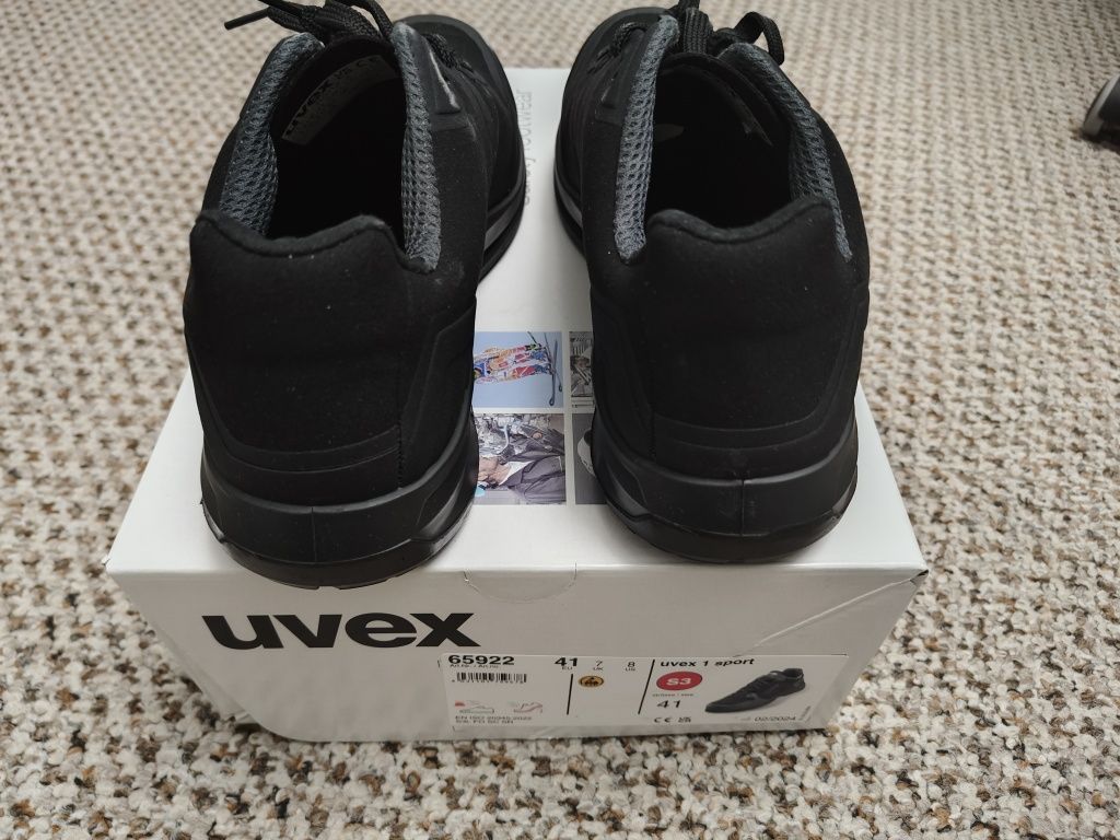UVEX 1 sport рабочие ботинки защита S3 спецобувь кроссовки обувь