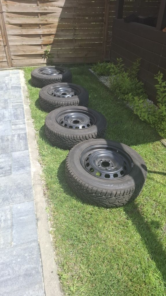 Praktycznie Nowe Opony zimowe Z felgami r15 5x108