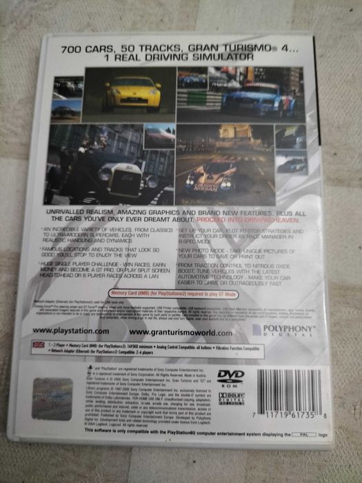 Jogo PS2 Gran Turismo 4 em fantástico estado.