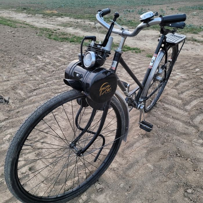 Rower z silnikiem spalinowym wsk gnom jagna prl zzr