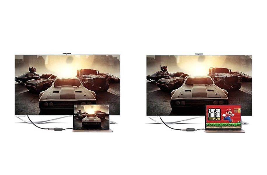 Ugreen kabel przewód przejściówka adapter jednokierunkowy z HDMI (męsk