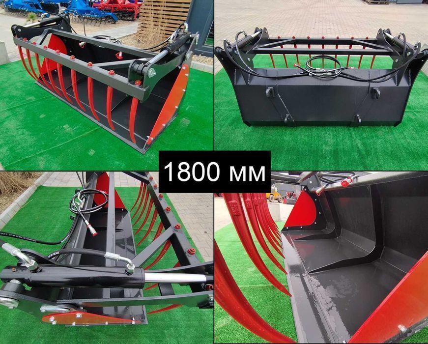 Łyżko Krokodyl Wzmocniony 2 Siłowniki Różne Rozmiary EURO SMS Faucheux