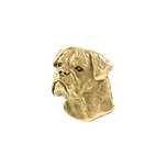 Bullmastiff pin pozłocony Art-Dog
