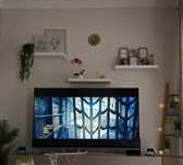 Vendo conjunto de 3 prateleiras ikea brancas
