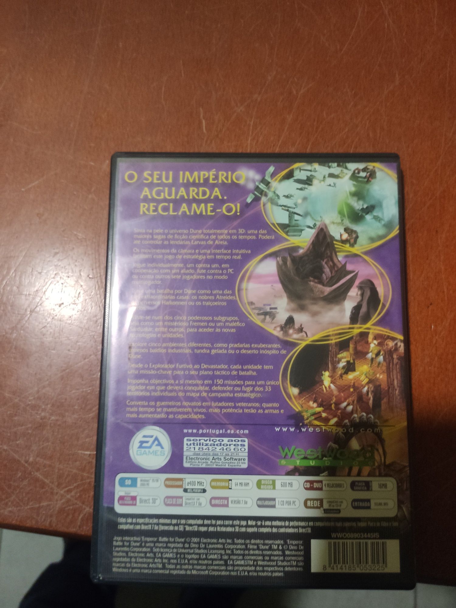 Jogo PC- Emperor Battle for Dune