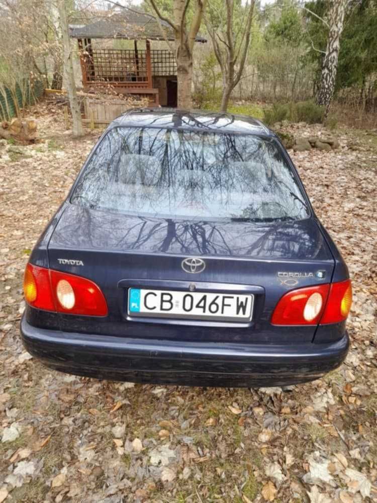Toyota Corolla 2001r. Benzyna+Lpg