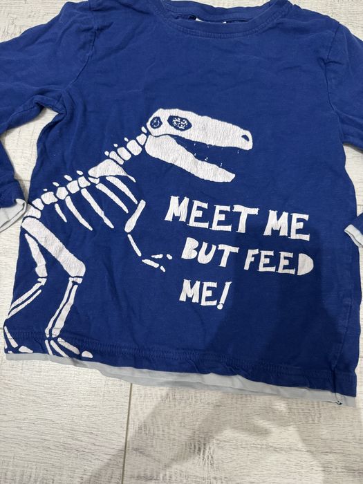 Niebieska bluzka chłopięca