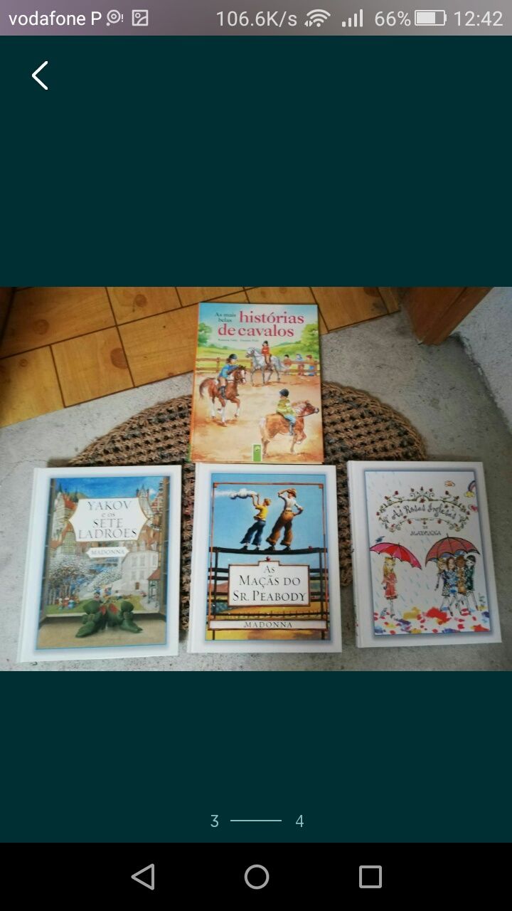 Lote de Livros Infanto-juvenis Variados