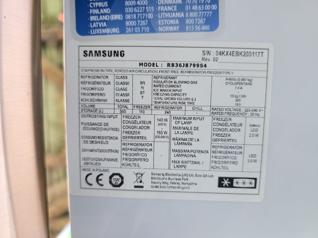 Холодильник Samsung RB36JB CHEF collection