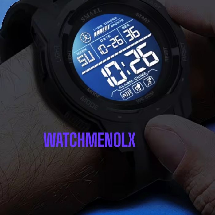 Zegarek SMAEL 8105 czerwony WR50M