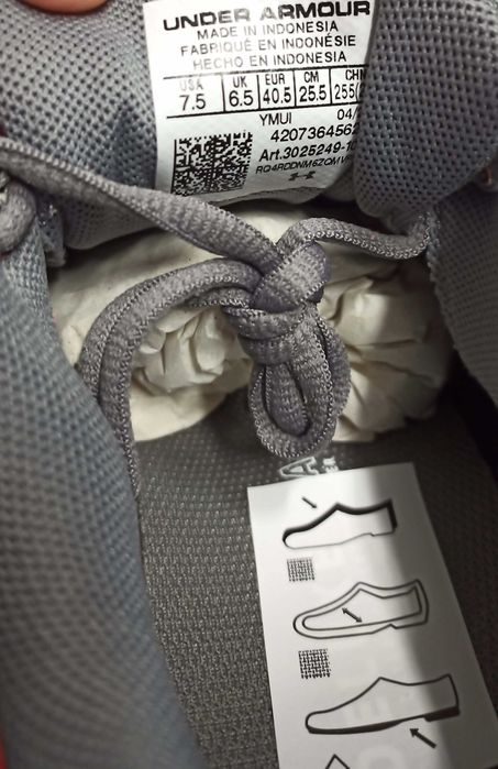 Sapatilhas / tenis Under Armour 40.5