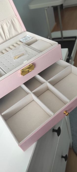 Caixa de Joias rosa claro