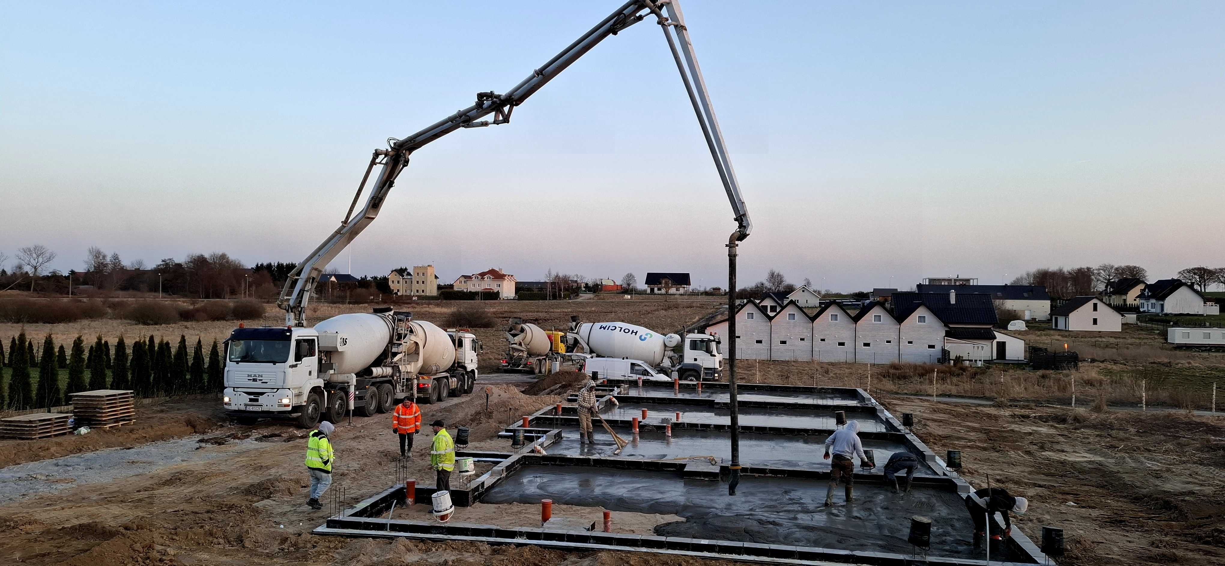 Beton towarowy - sprzedaż, transport, pompowanie