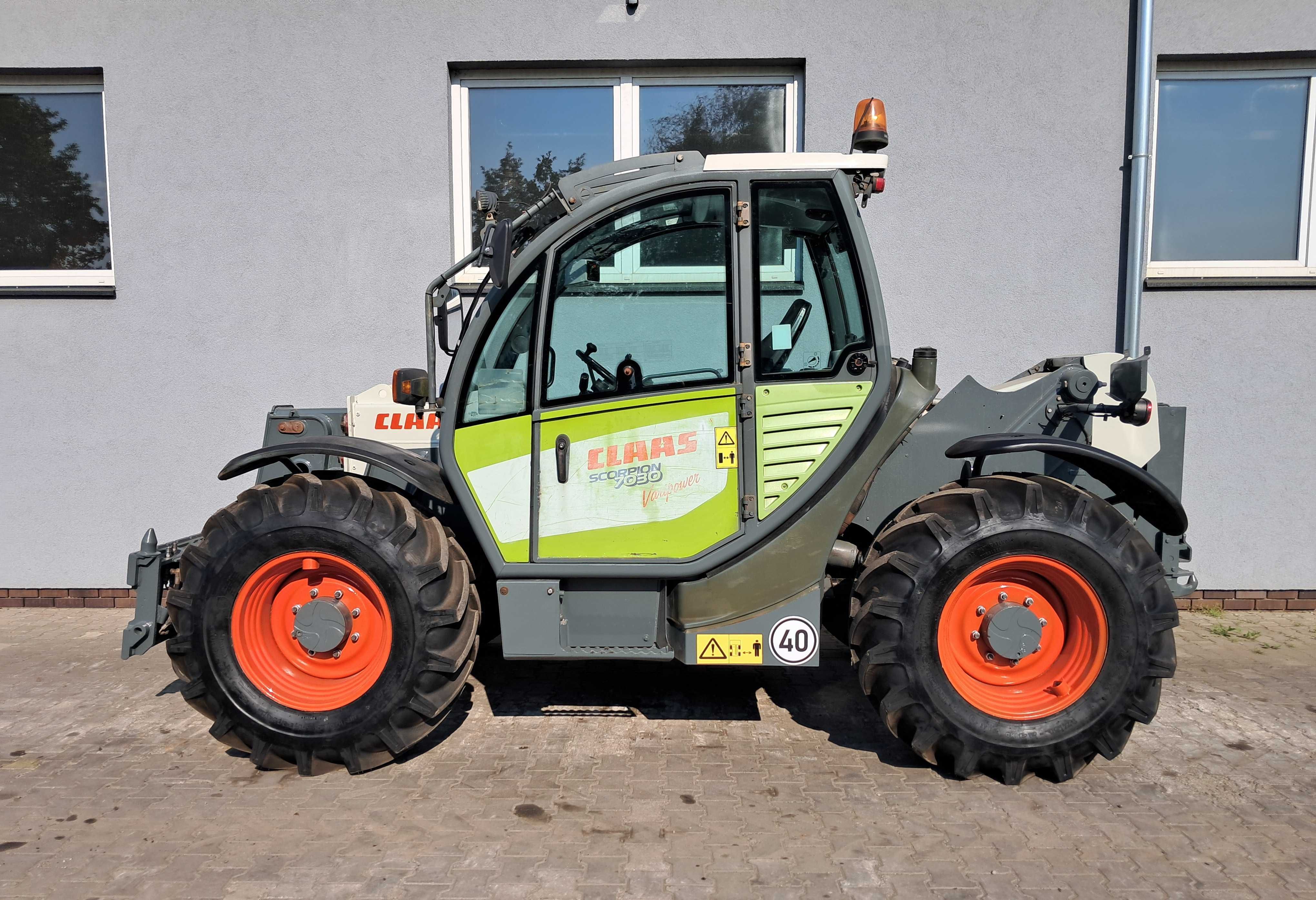 CLAAS SCORPION 7030 Plus Varipower Oryginał Full Opcja Klima 40km/h