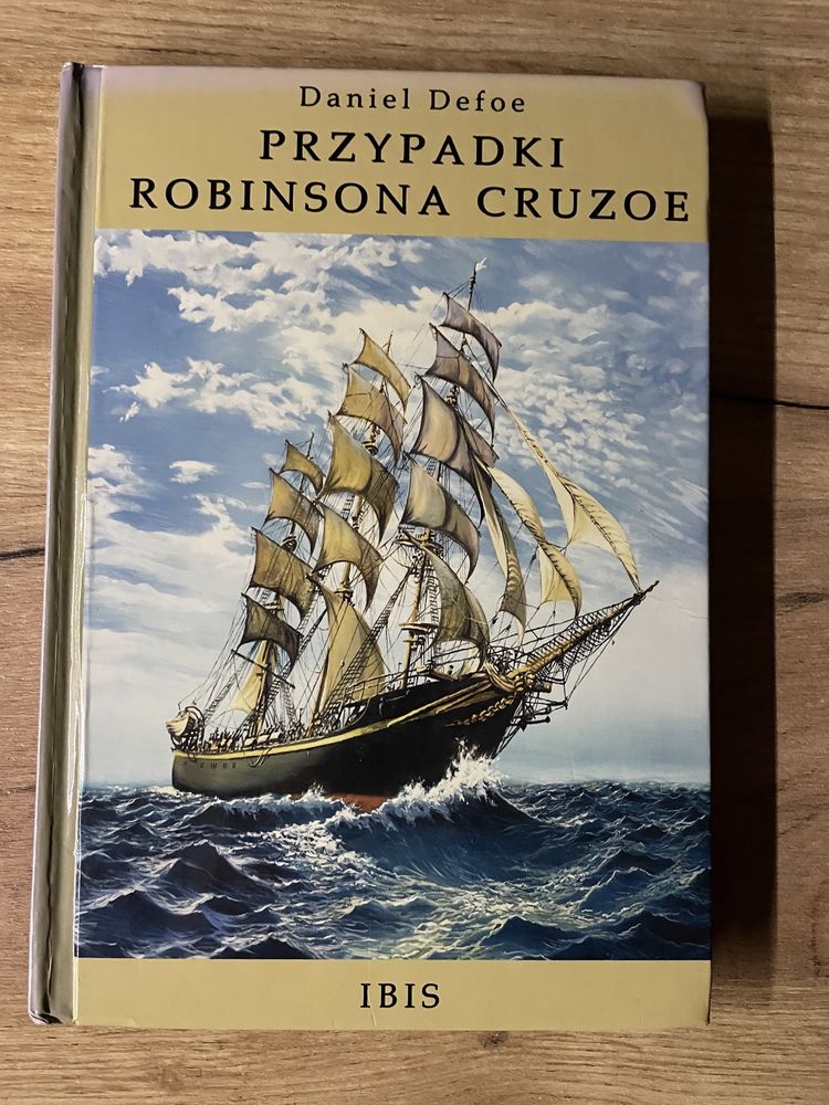 Książka „Przypadki Robinsona Cruzoe”