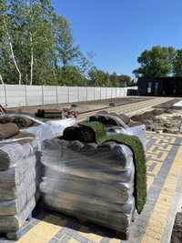 Укладка рулонного газона установка автополива газон Днепр