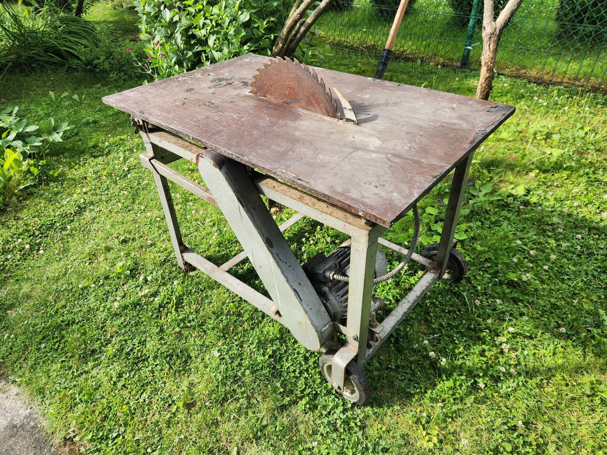 Piła stołowa, cyrkularka, pilarka tarczowa 2.2 kw siła 400V