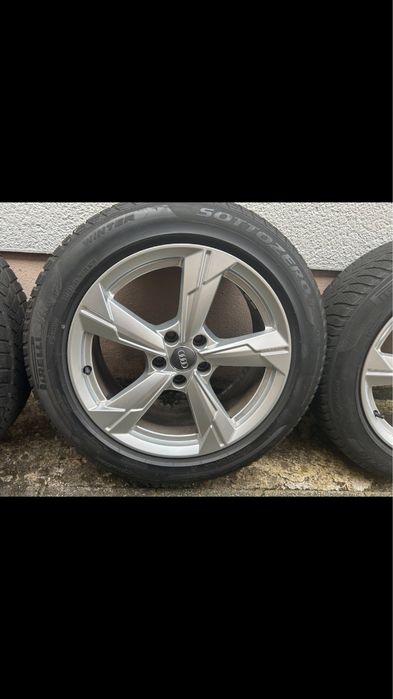 Alufelgi Audi orginalne 18” opony zimowe  M+S 225/55R18 5x112 ET 39