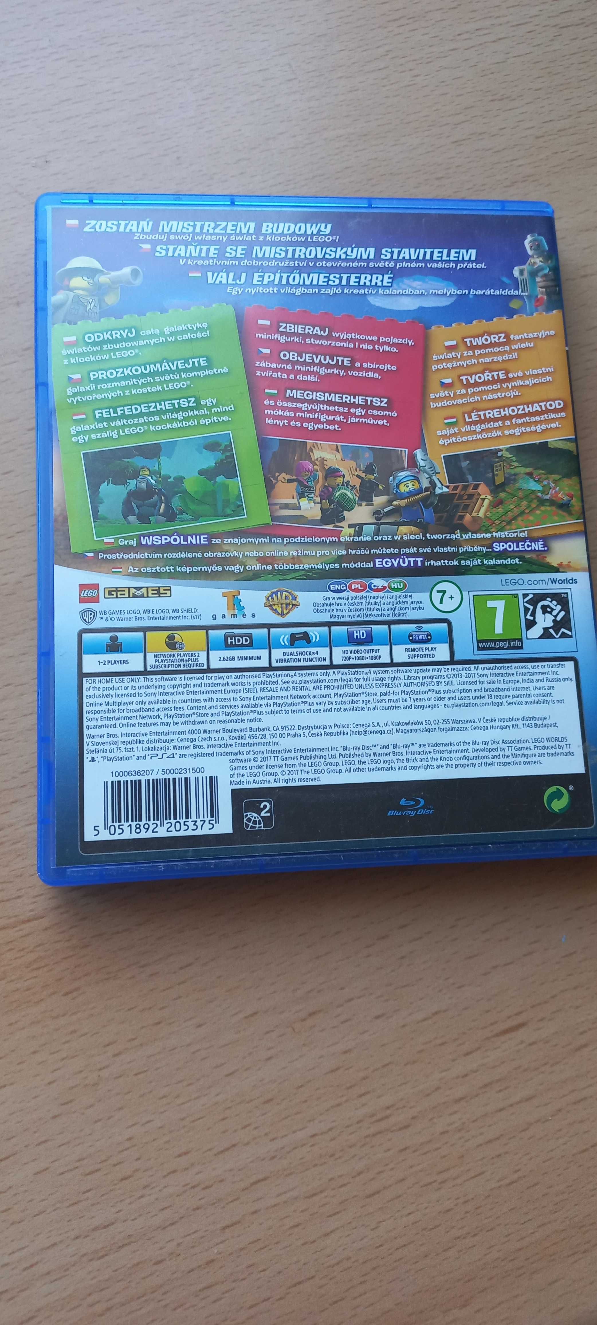 LEGO Worlds PS4 PL