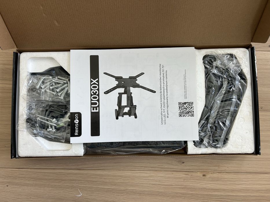 Uniwersalny uchyt scienny do TV Reinston Ultra 32-70”, do 40 kg