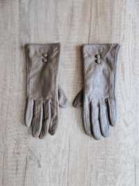 Skórzane rękawiczki damskie