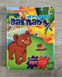 Miodowa przygoda Barnaby, książka dla dzieci z puzzlami