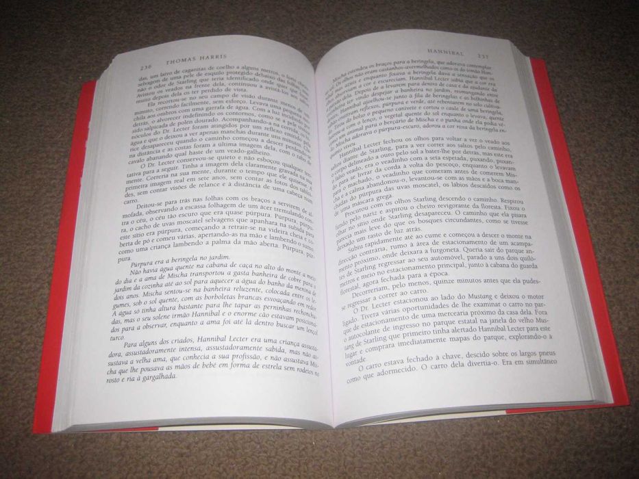 Livro "Hannibal" de Thomas Harris