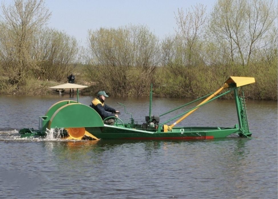 Очирето Косарка для косіння водної рослинності