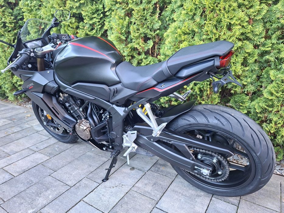 Honda CBR 650 R ra 9tys km A2 przebiegu faktura vat